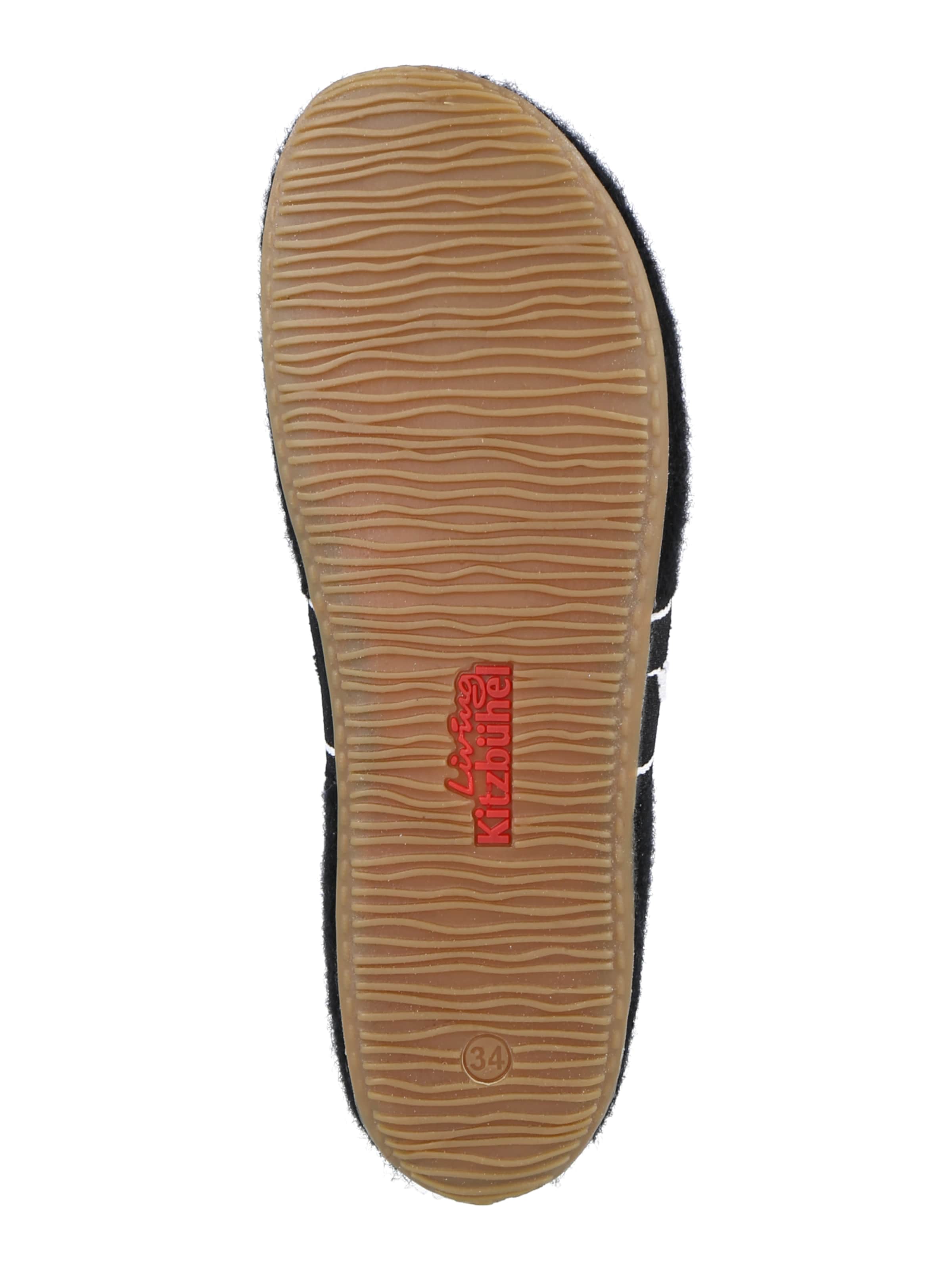 Living Kitzbühel Hjemmesko i sort