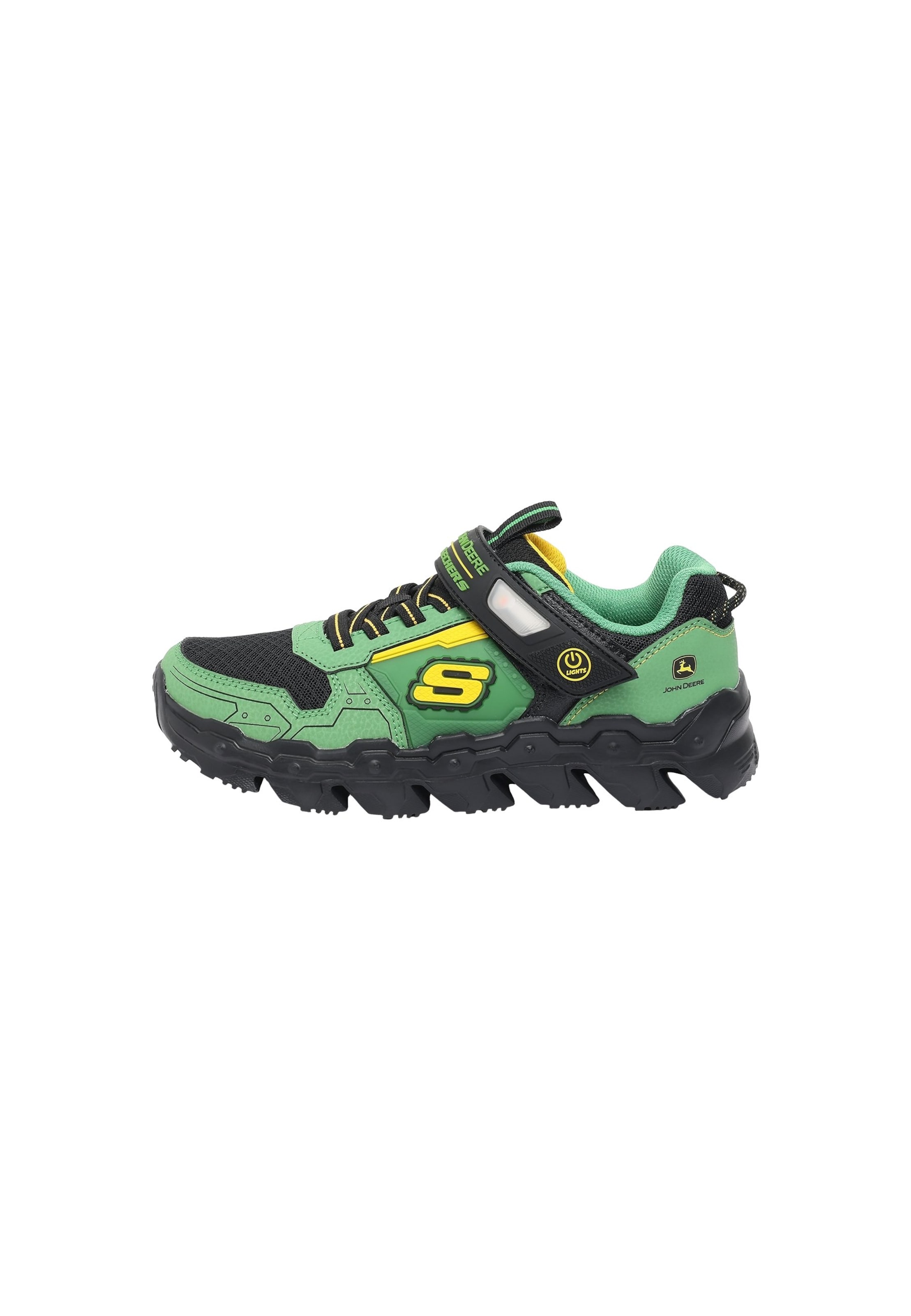SKECHERS Сникърси 'MEGA-FLEX LITE - DOZER-BRIGHTS' в сиво: отпред