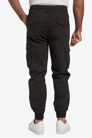 Effilé Pantalon cargo JP1880 en noir