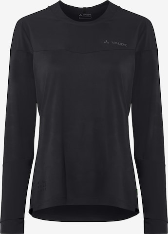VAUDE Funktionsshirt 'Moab LS PRO' in Schwarz: Vorderseite