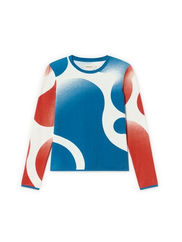 Thinking MU - Camiseta 'Brisa' en azul: frente