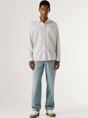 Regular fit Camicia 'Phountain' di Pepe Jeans in bianco