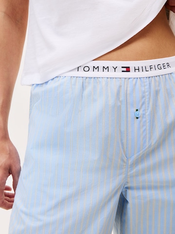TOMMY HILFIGER Pyjamabroek in Blauw