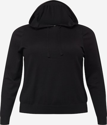 Vero Moda Curve Sweatshirt 'Edith' in Schwarz: predná strana