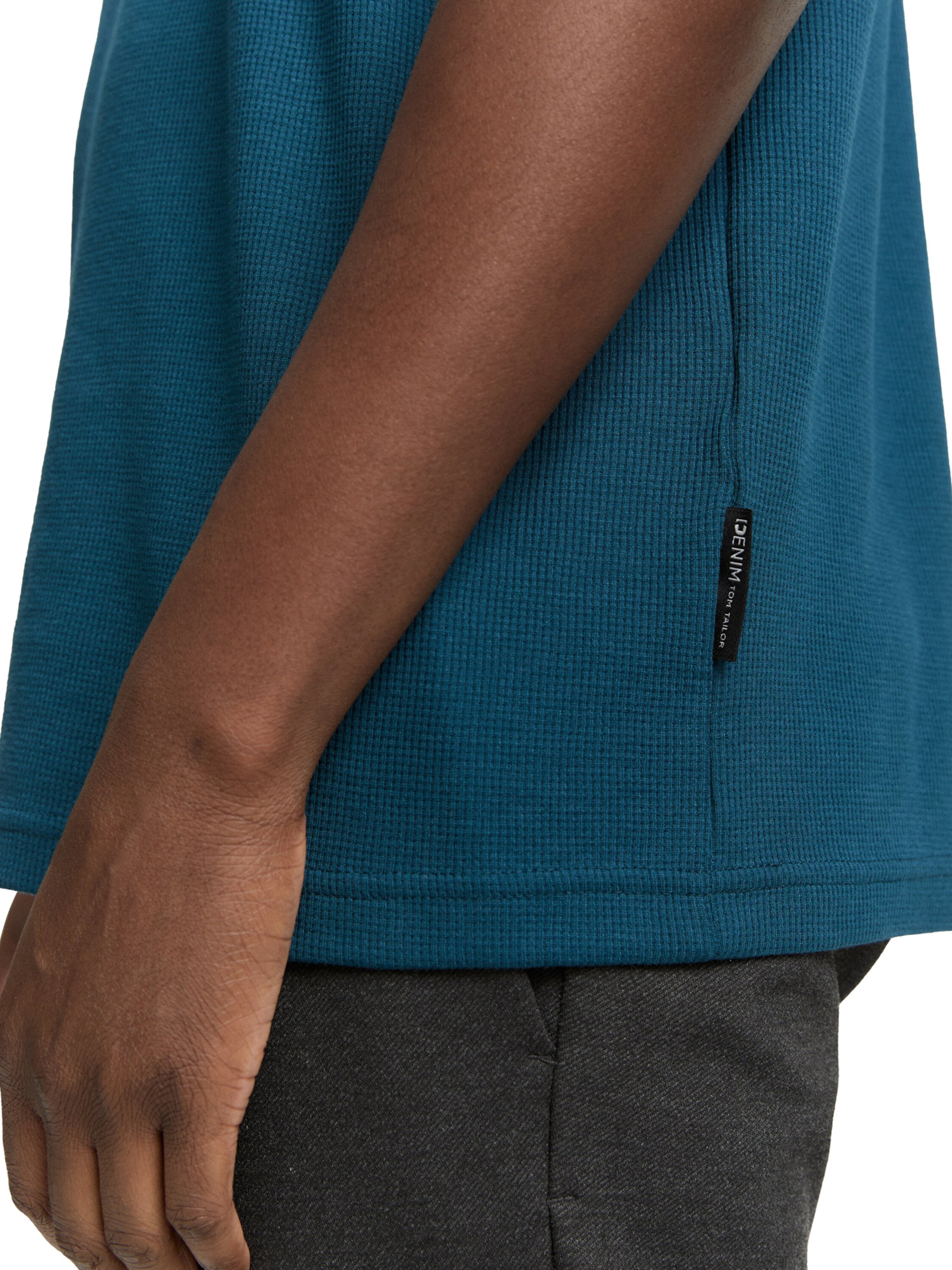 TOM TAILOR DENIM Poloshirt in Blau