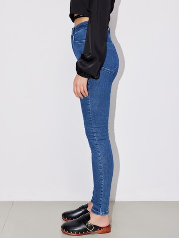 LeGer by Lena Gercke - Skinny Calças de ganga 'Alicia Tall' em azul: lateral