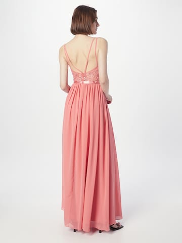 Robe de soirée Laona en rose