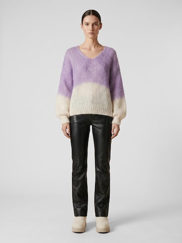 Pull-over oversize 'Milana 2-Colored' americandreams en violet
