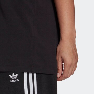 ADIDAS ORIGINALS - Camisa 'Adicolor Classics Trefoil ' em preto