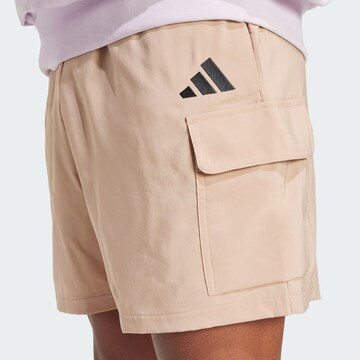 ADIDAS SPORTSWEAR Regular Sportbyxa 'Essentials' i brun