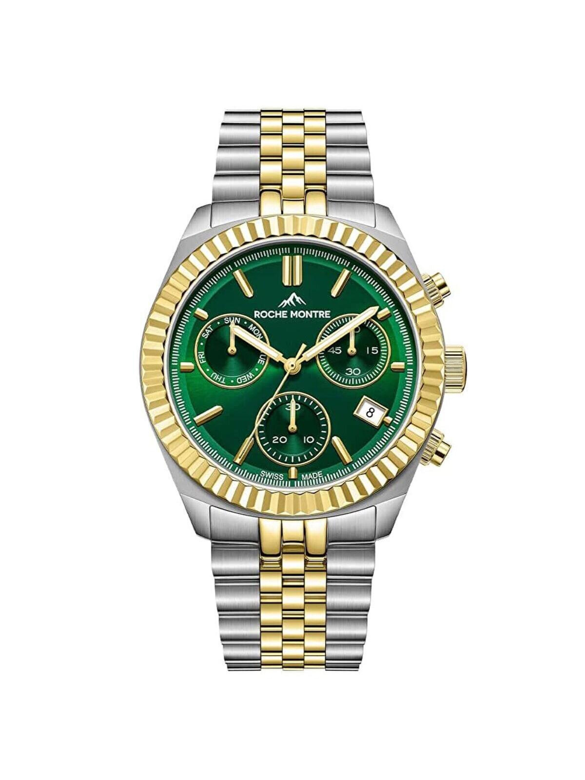 Roche Montre Analog watch 'RMG6000-06' in Gold: front