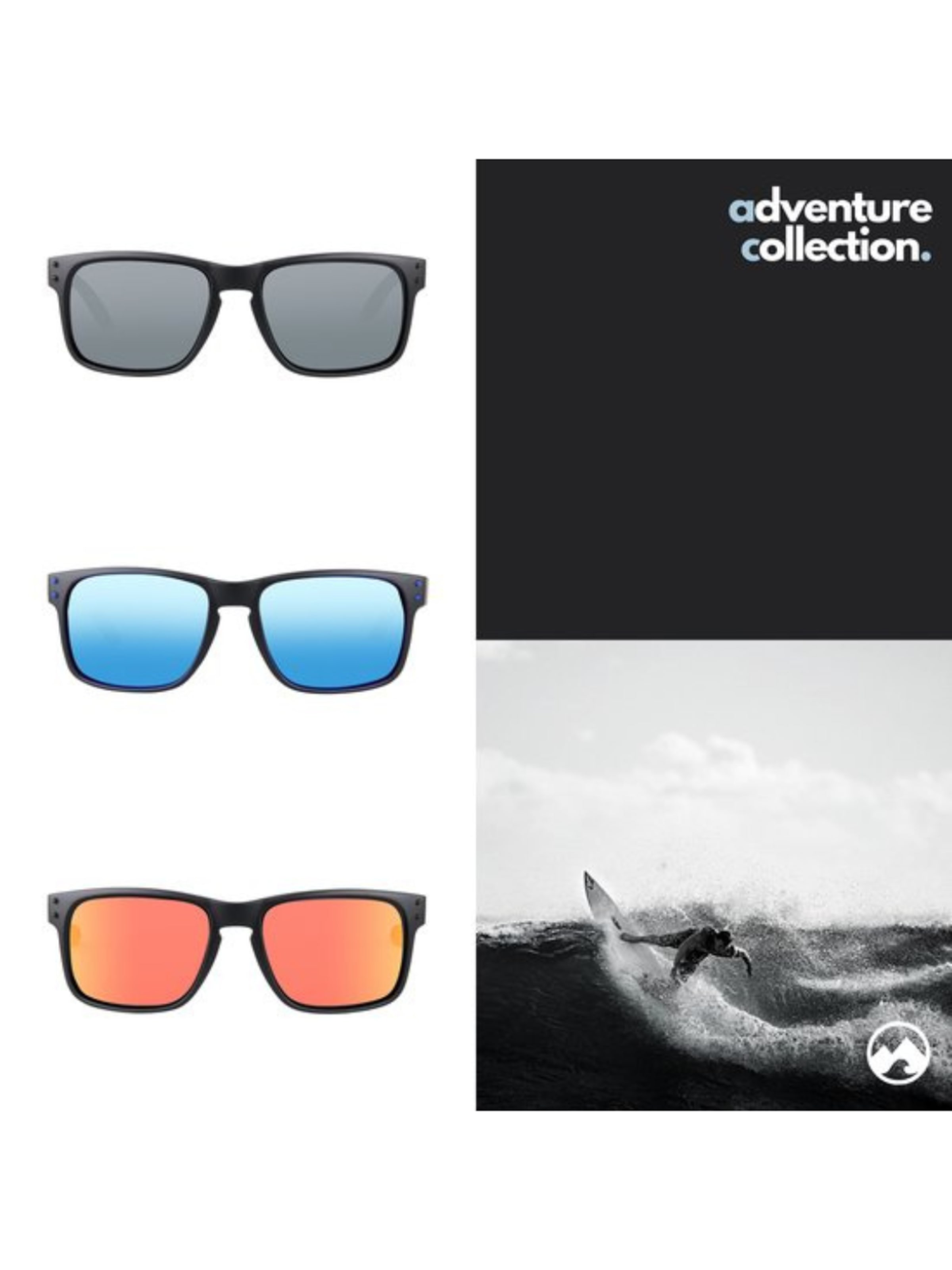 Lunettes de soleil sport 'MowMow Stick Sunglasses - Polarized - Men - Women' Mowmow en bleu