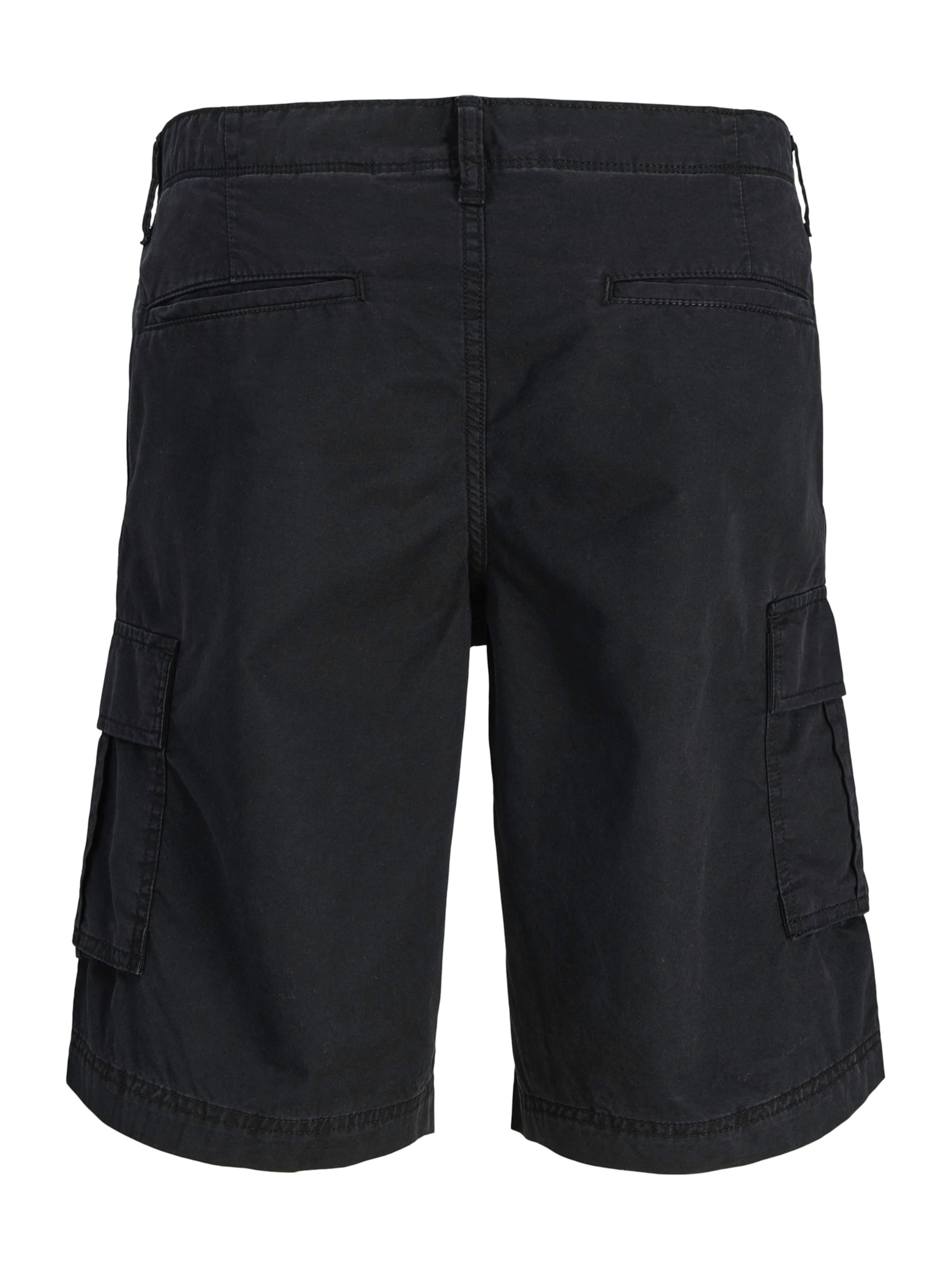 Loosefit Pantalon cargo 'JREBCORY' JJ Rebel en noir