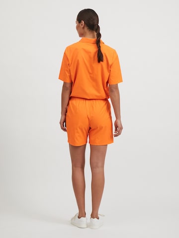 VILA Regular Hose 'Katan' in Orange