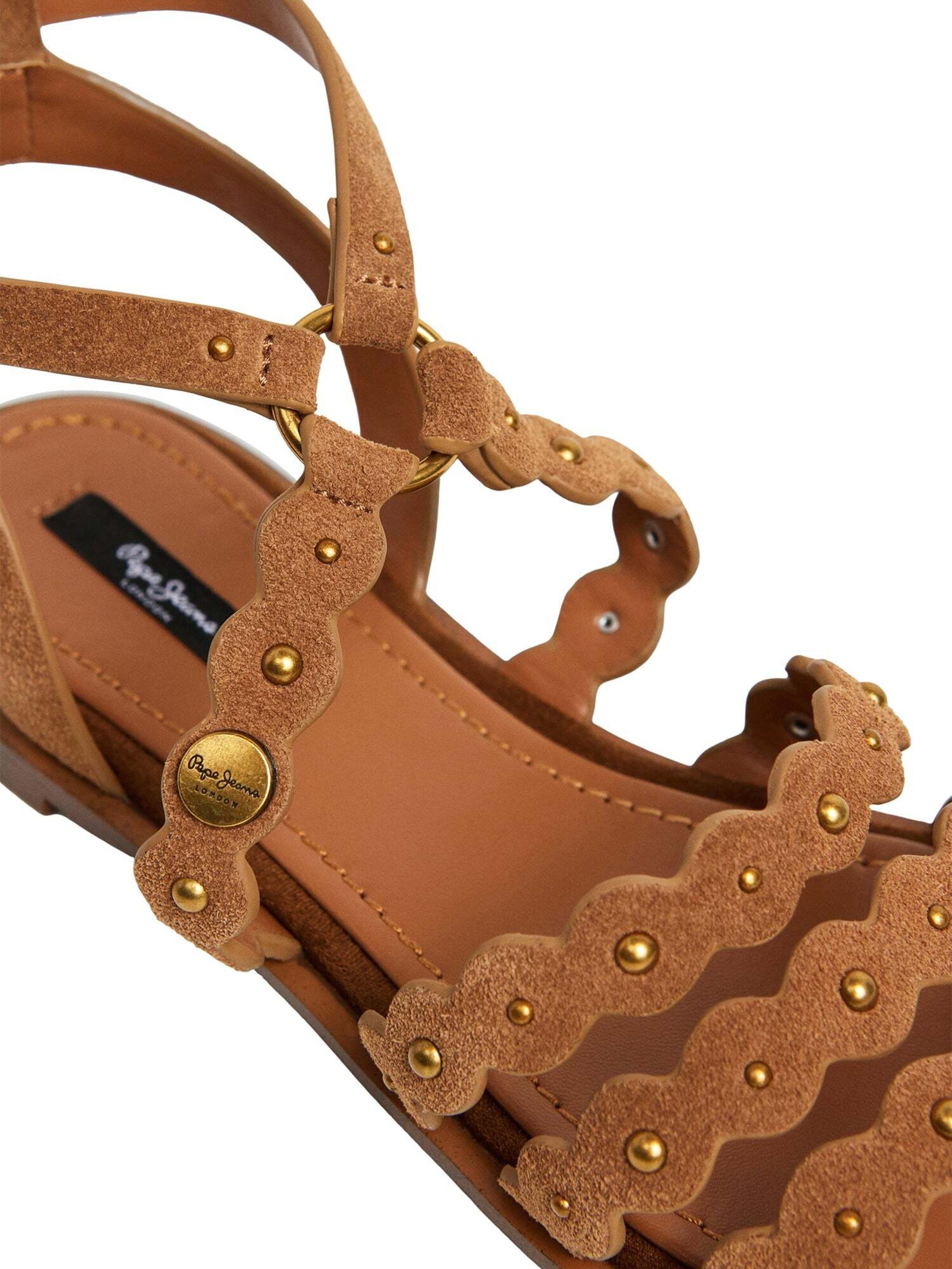 Sandalo di Pepe Jeans in marrone