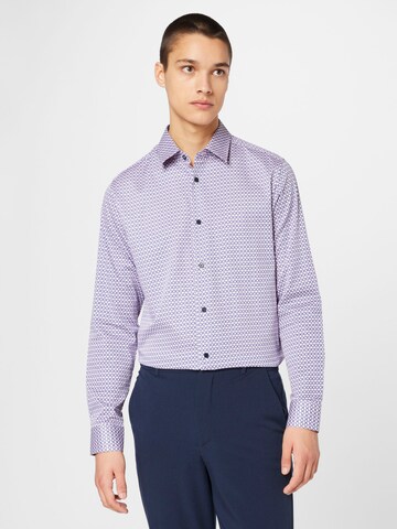 Ted Baker Regular fit Button Up Shirt in Pink: front