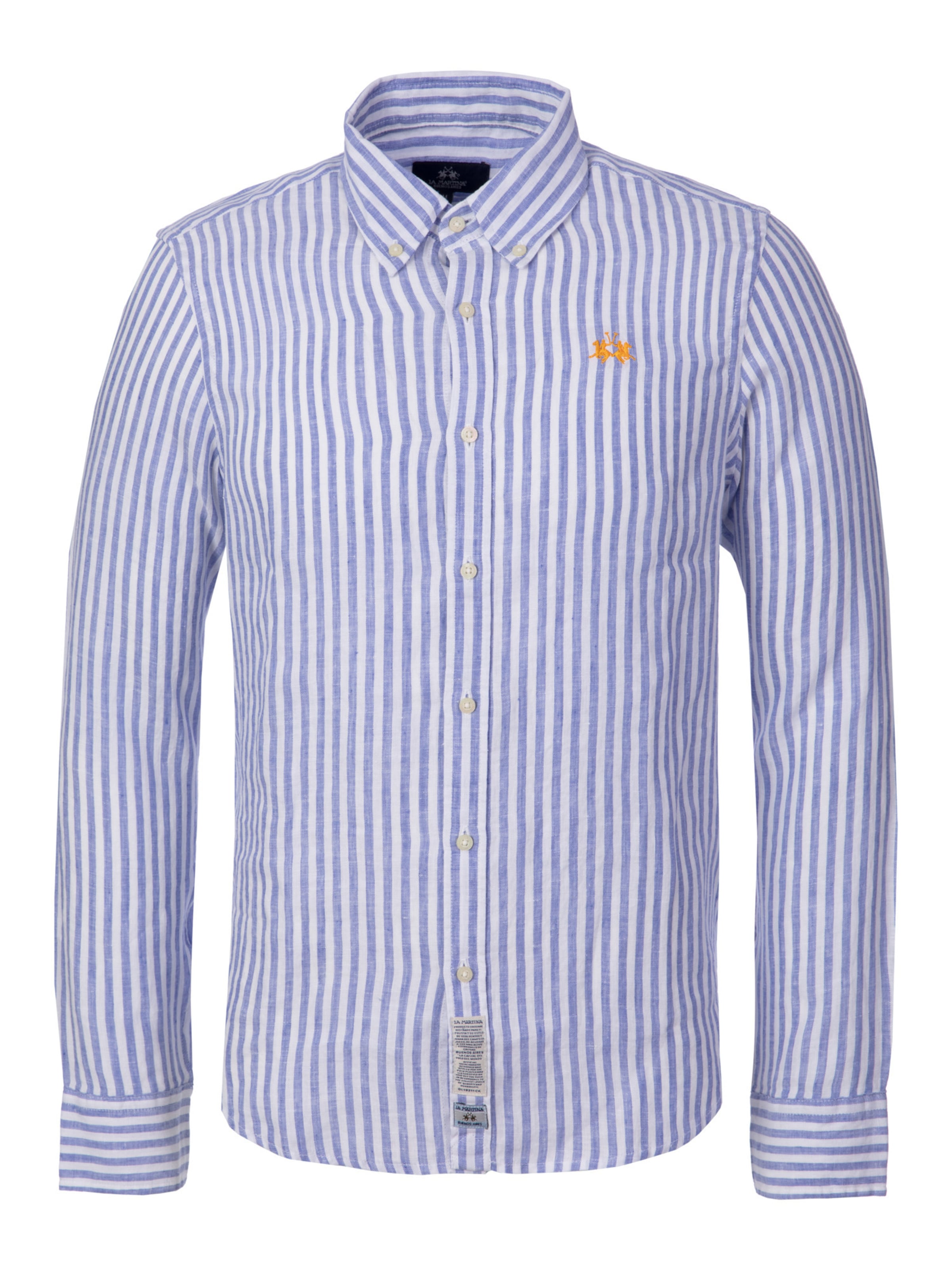 La Martina - Ajuste regular Camisa en blanco: frente