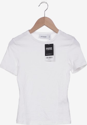 WEEKDAY T-Shirt XS in Weiß: predná strana