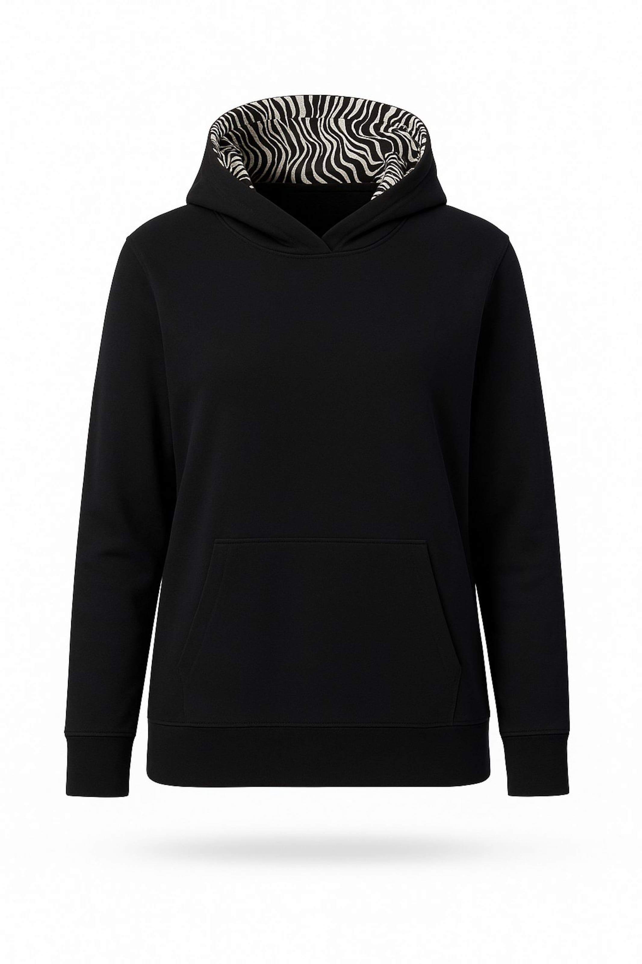 Stil Diva Sweatshirt in Black: front