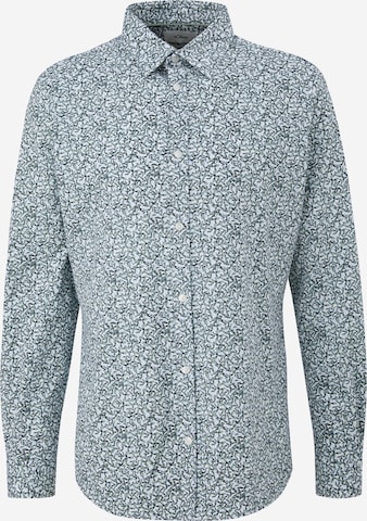 Chemise s.Oliver BLACK LABEL en blanc : devant