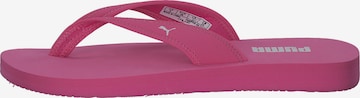 PUMA T-Bar Sandals 'Sandy Flip 389106' in Pink