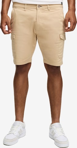 INDICODE Cargohose 'Indicode Laulax' in Beige: Vorderseite