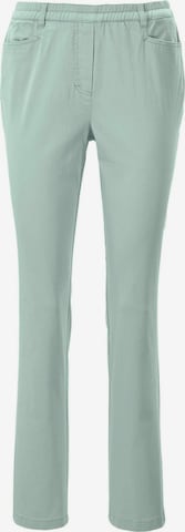 Goldner Pants 'Louisa' in Green: front