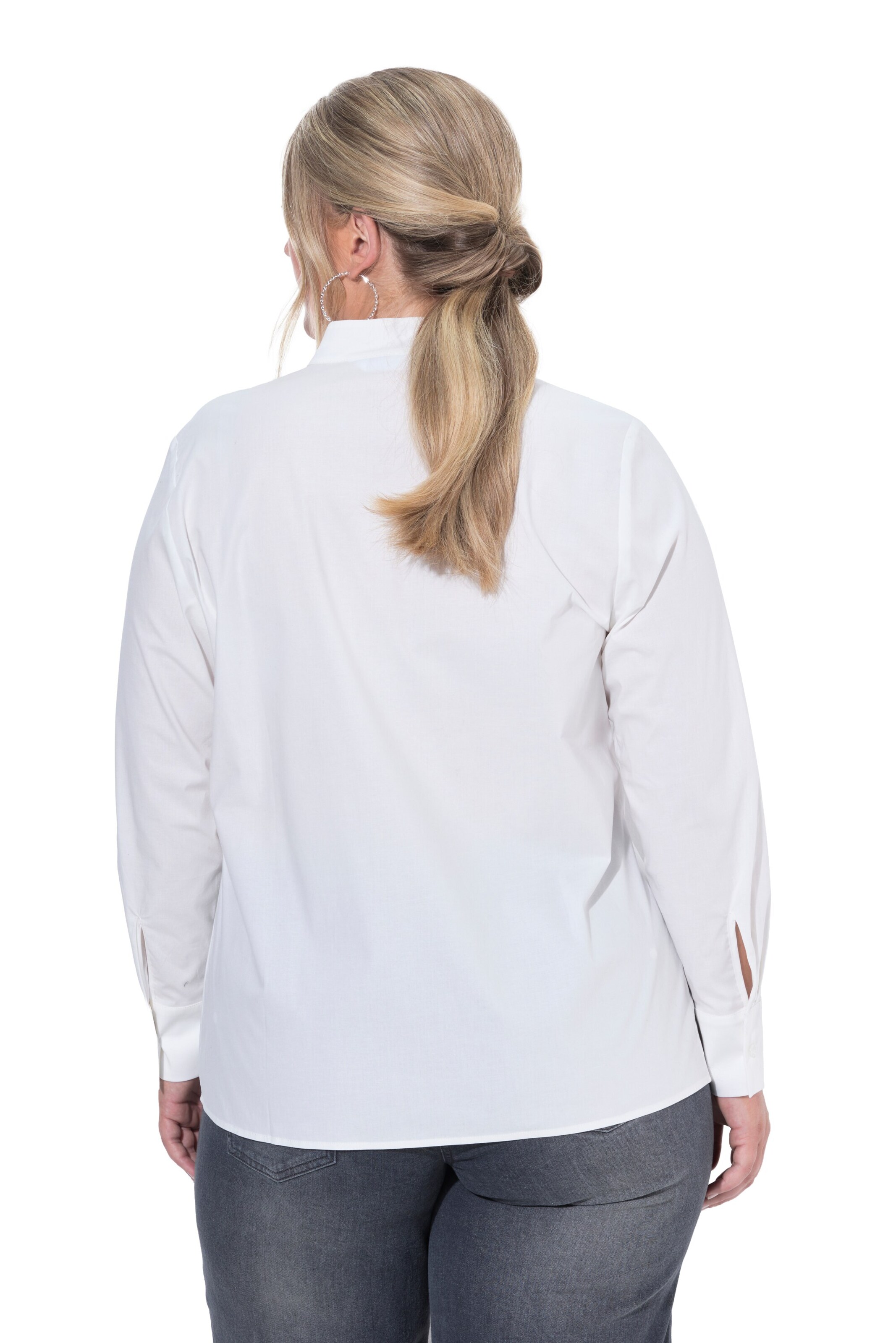 MIAMODA Blouse in White