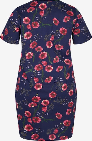 Zizzi Summer Dress 'VMINA' in Blue