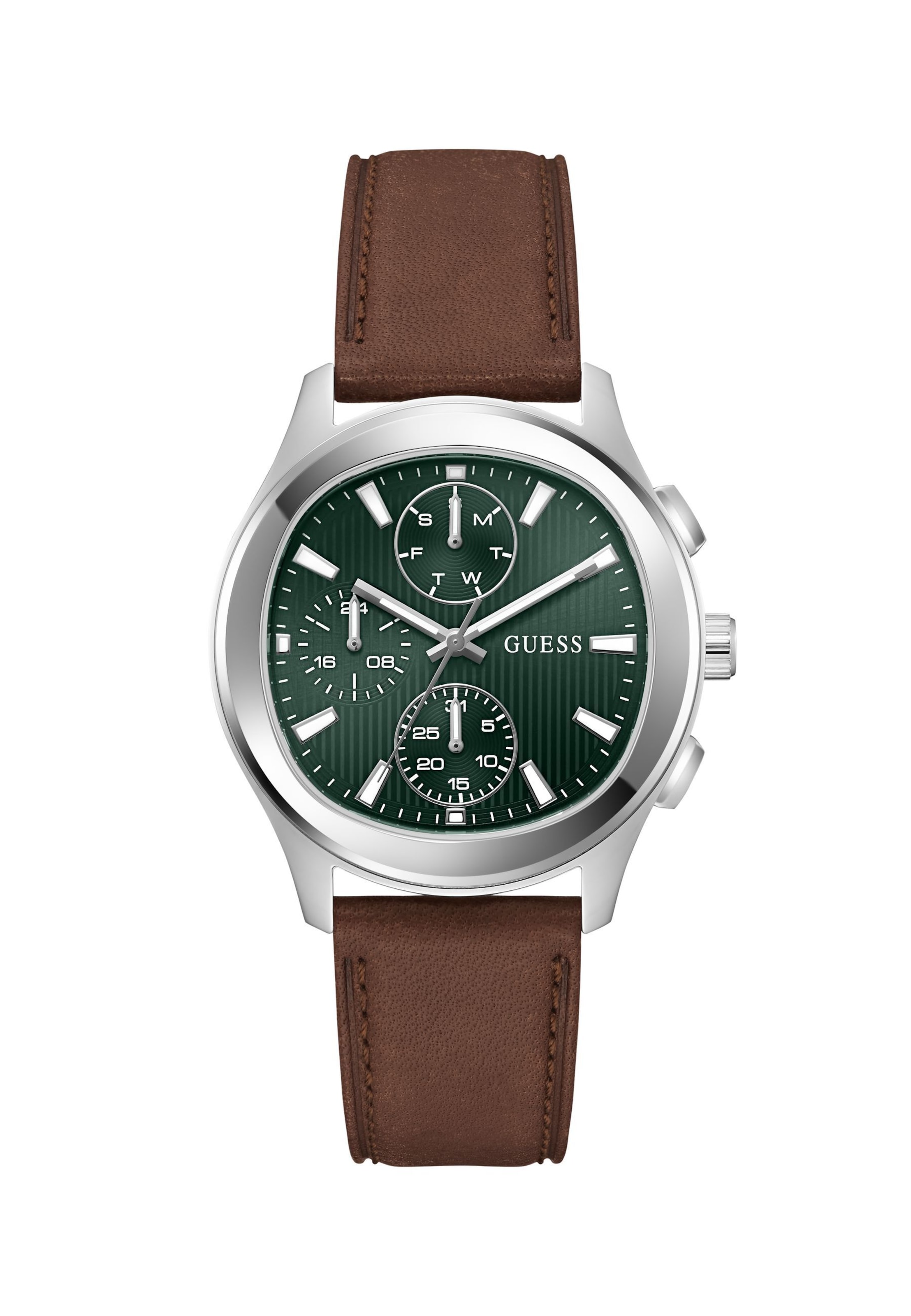 GUESS Analog watch 'Palmer' in Brown