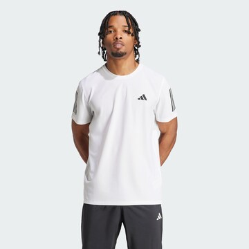 ADIDAS PERFORMANCE Functioneel shirt 'Own The Run' in Wit: voorkant