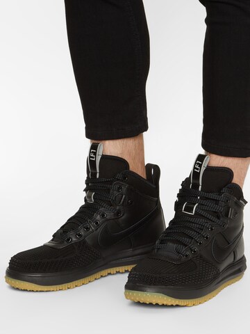 Nike Sportswear Кроссовки на платформе 'Nike Lunar Force 1' в Черный: спереди