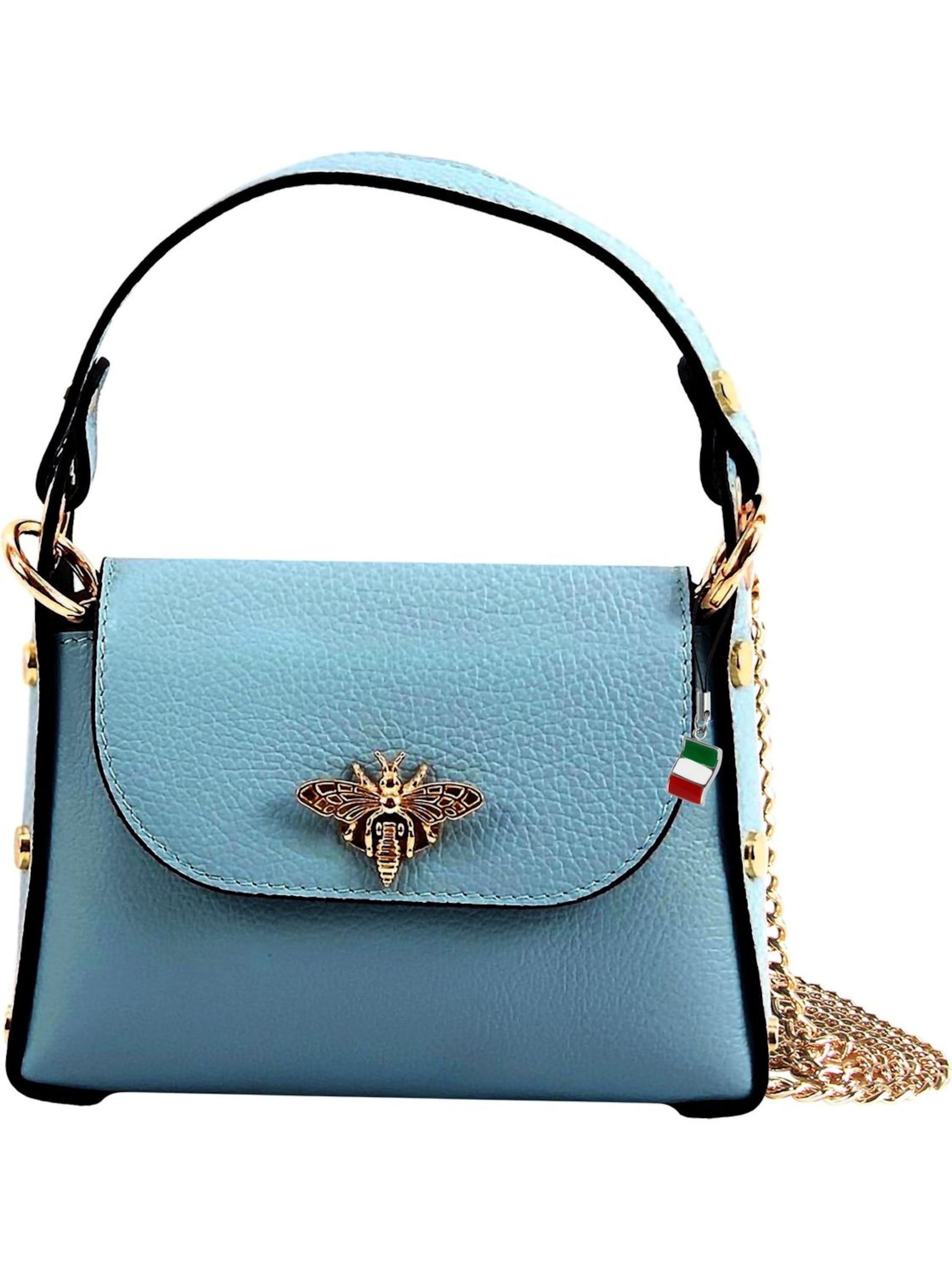 Sac bandoulière Florence en bleu : devant