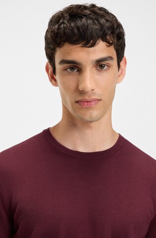 HUGO Sweater 'San Cedric' in Red