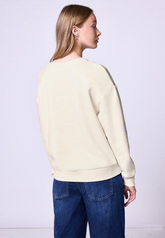Street One Studio Sweatshirt in Beige