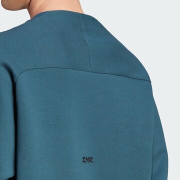 ADIDAS SPORTSWEAR Sport sweatshirt 'Z.N.E. Premium' i blå