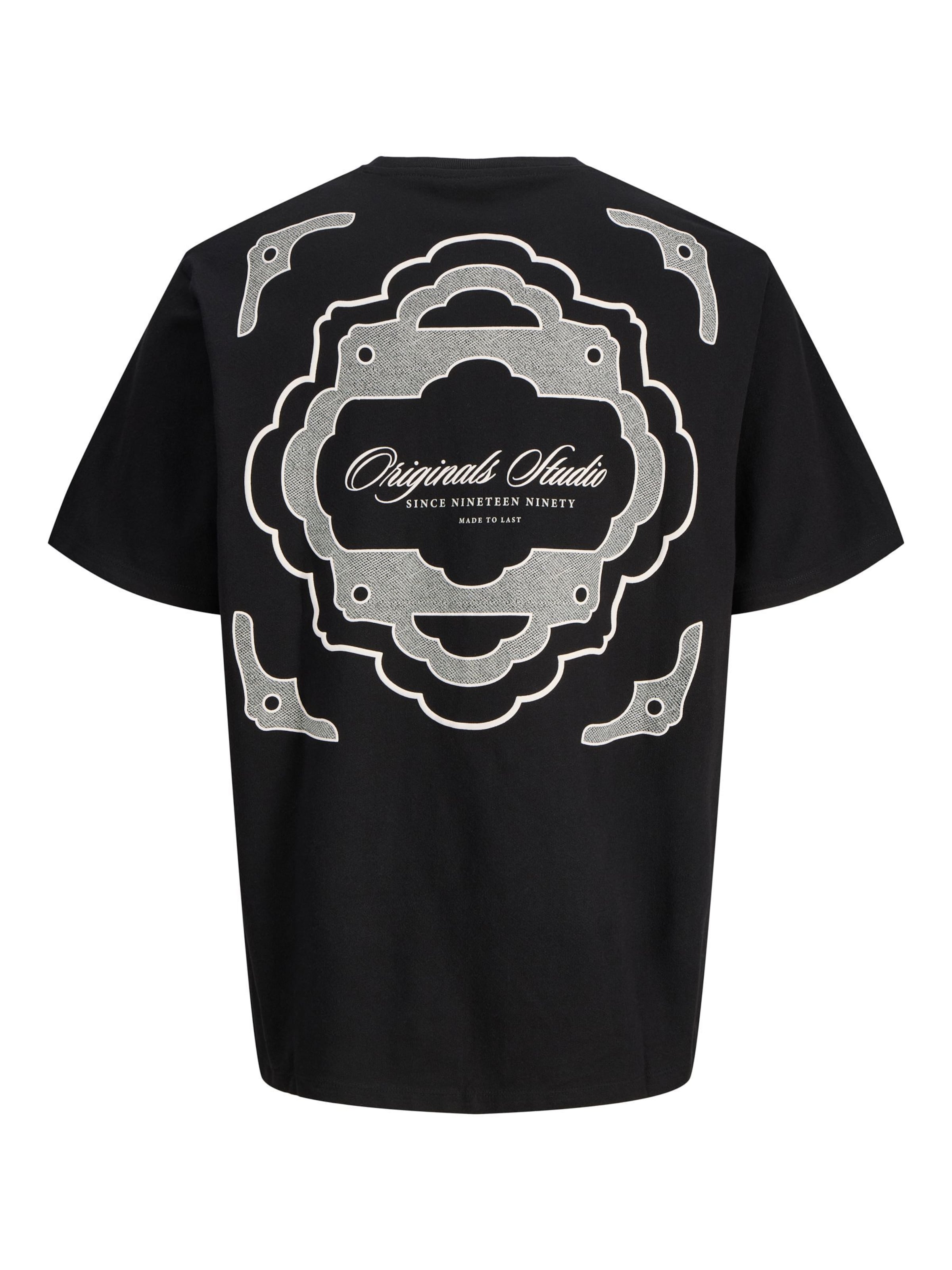 Jack & Jones Junior - Camiseta 'Junior' en negro