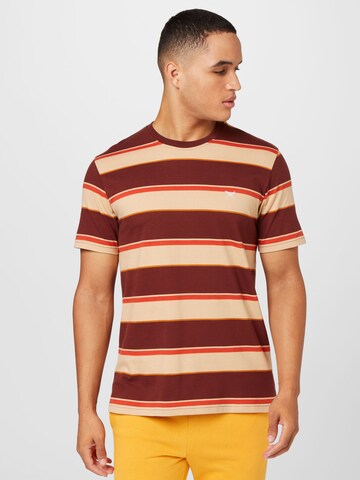 Iriedaily T-Shirt 'Rustico' in Braun: Vorderseite