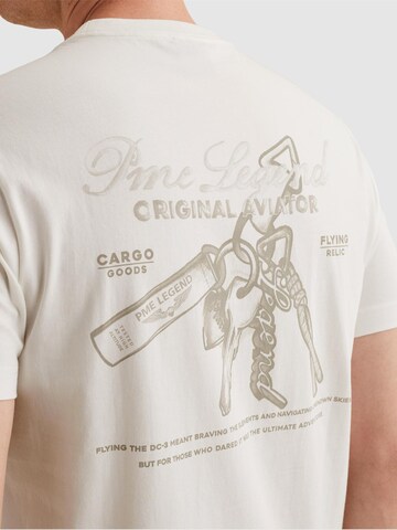 T-Shirt 'T-shirt in jersey with large back artwork' PME Legend en blanc