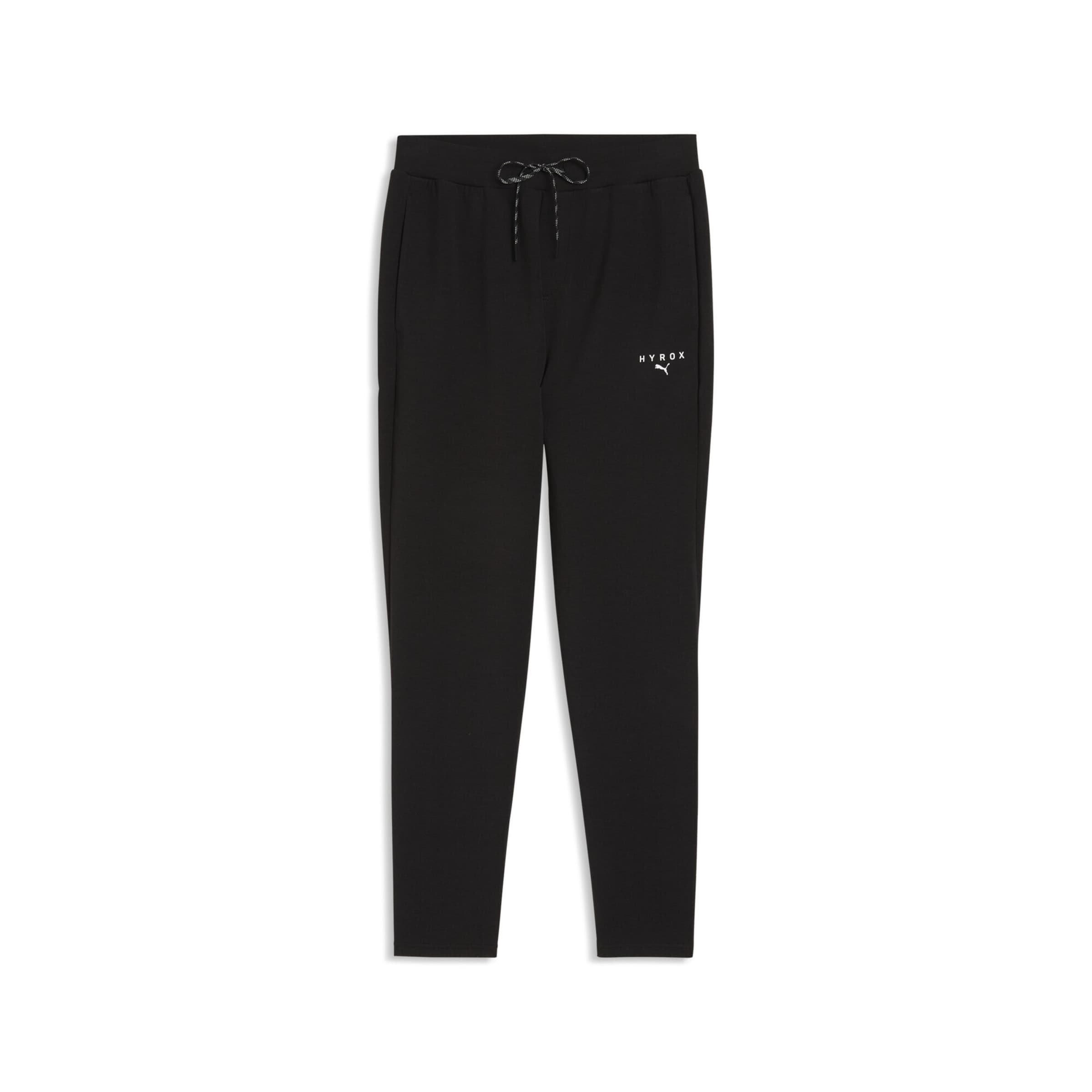 Regular Pantalon de sport 'PUMA x HYROX CLOUDSPUN' PUMA en noir : devant