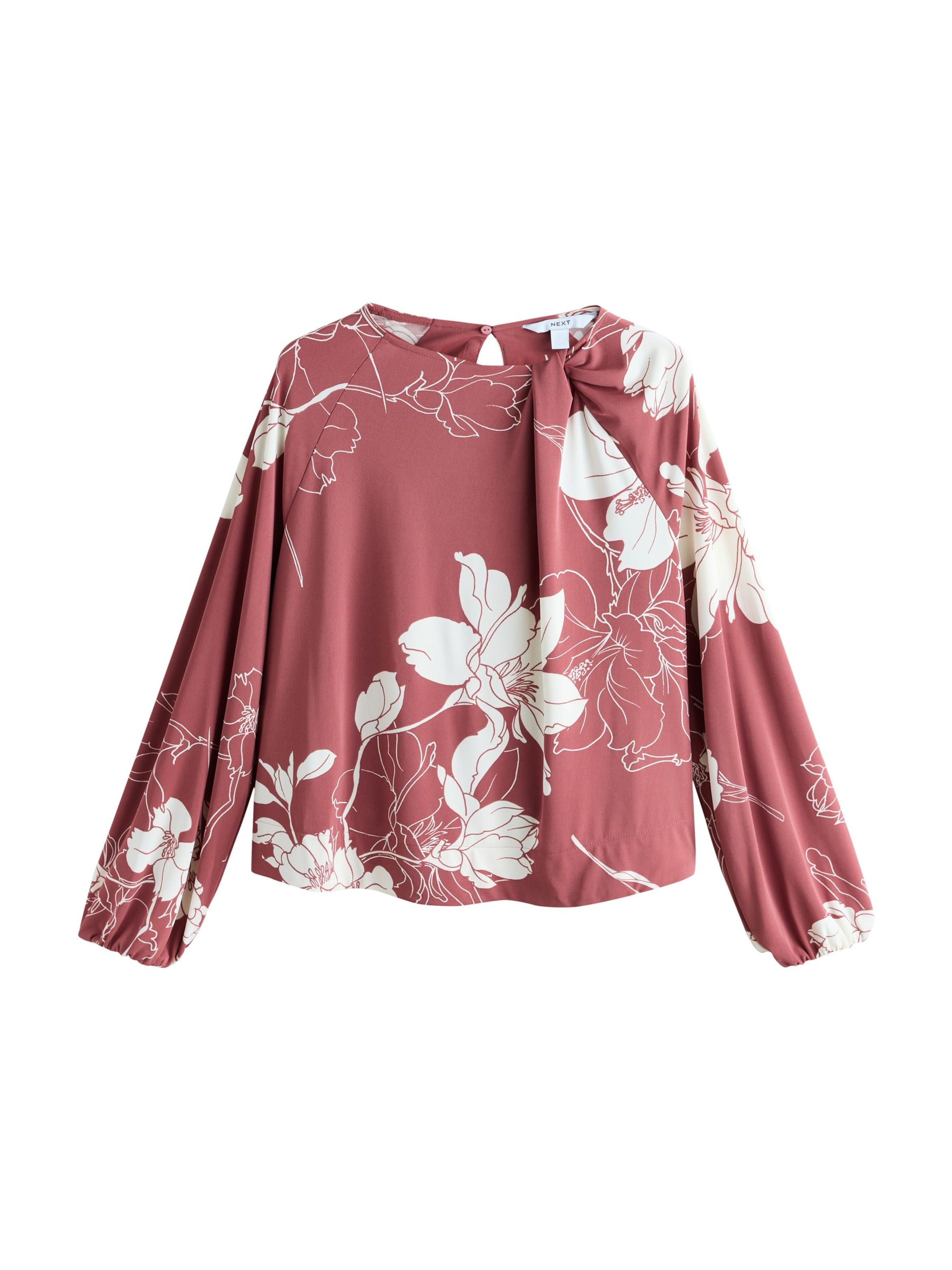 Next Blouse in Roze: voorkant