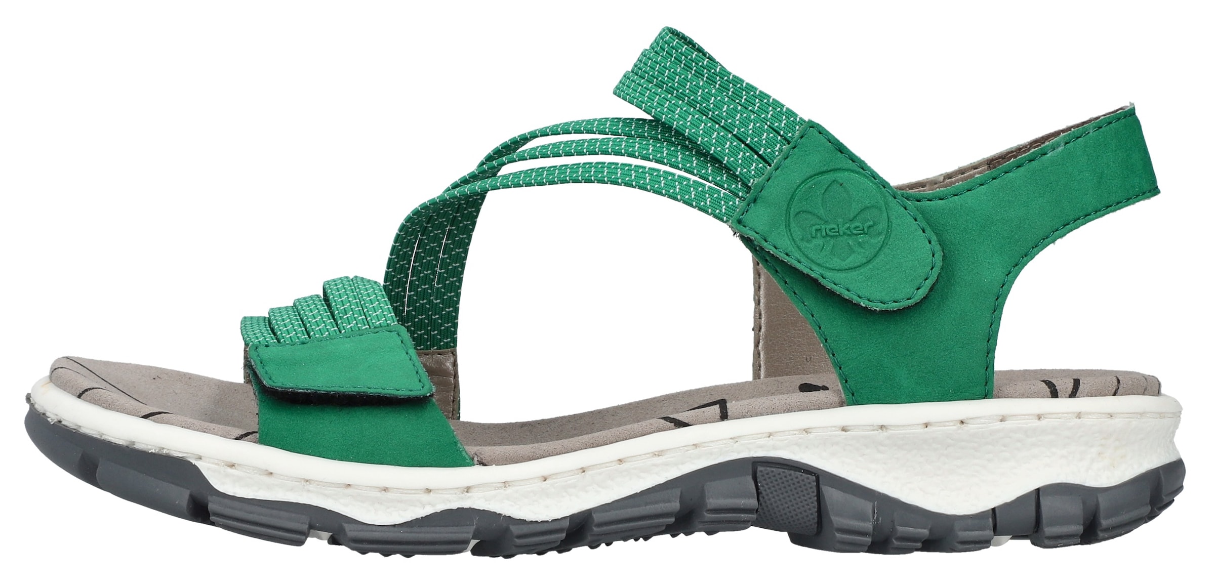 Sandales de randonnée Rieker en vert