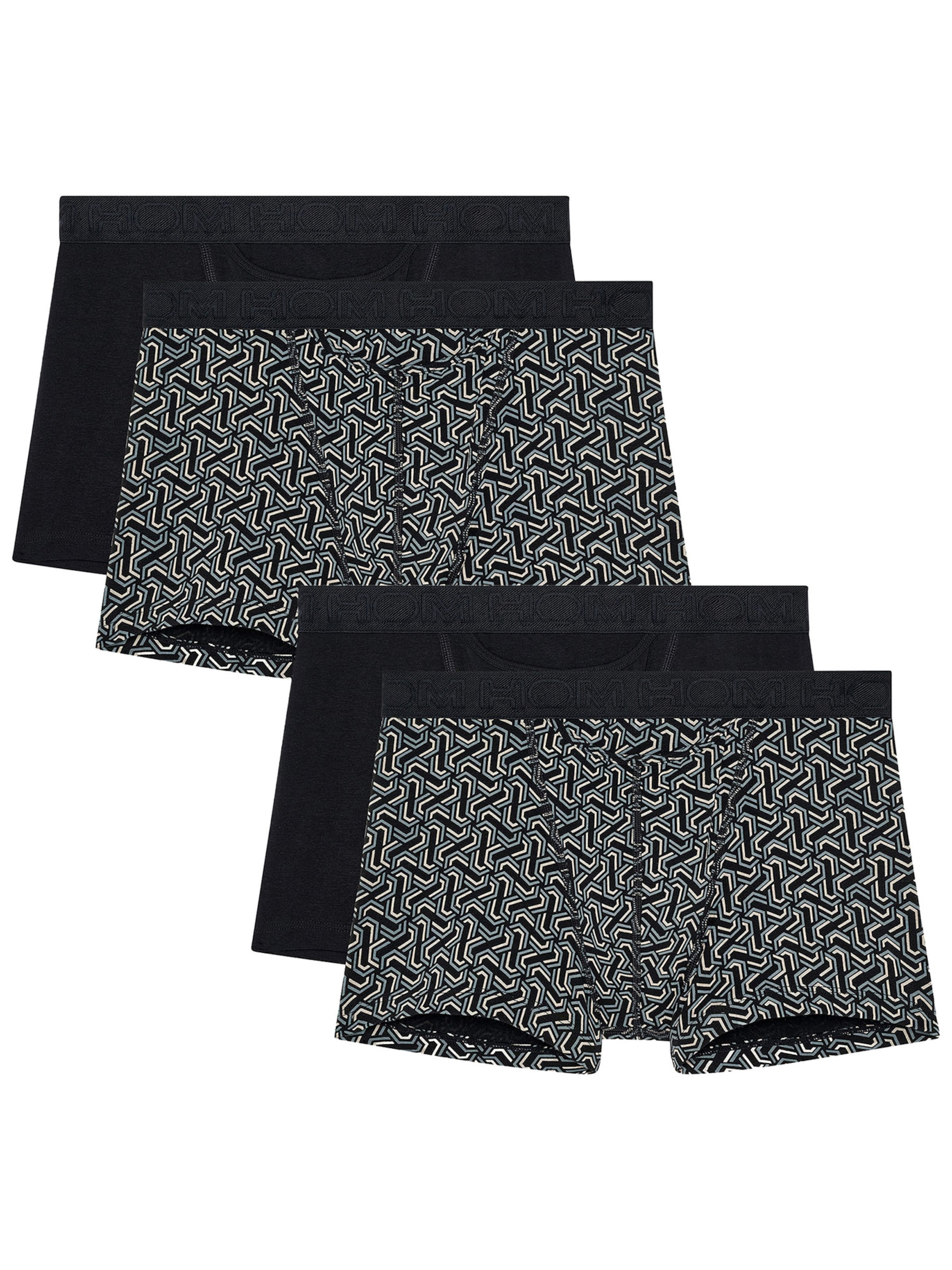 HOM Boxershorts ' Tom 2 ' in Blauw: voorkant