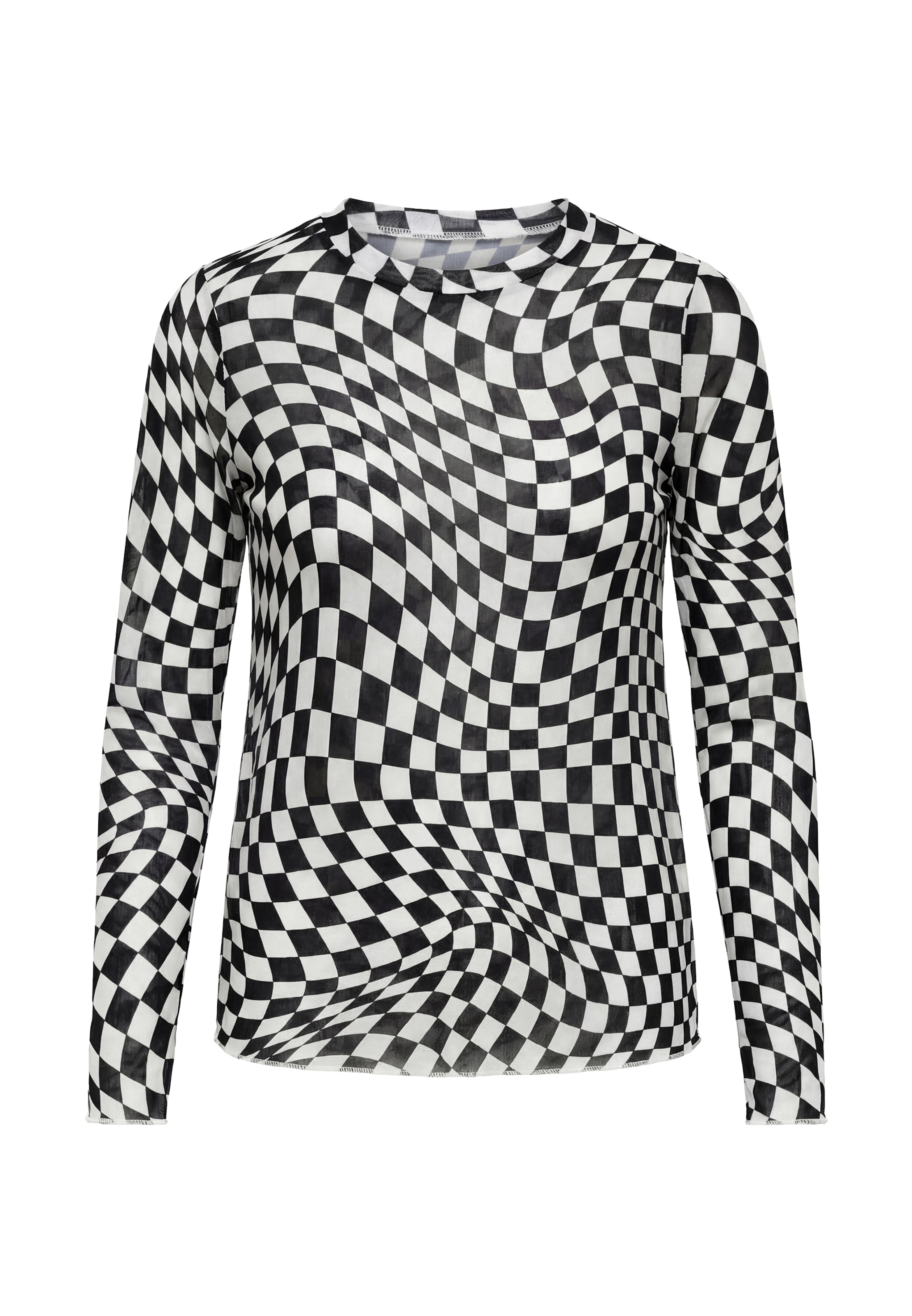 MYMO - Camiseta en negro: frente