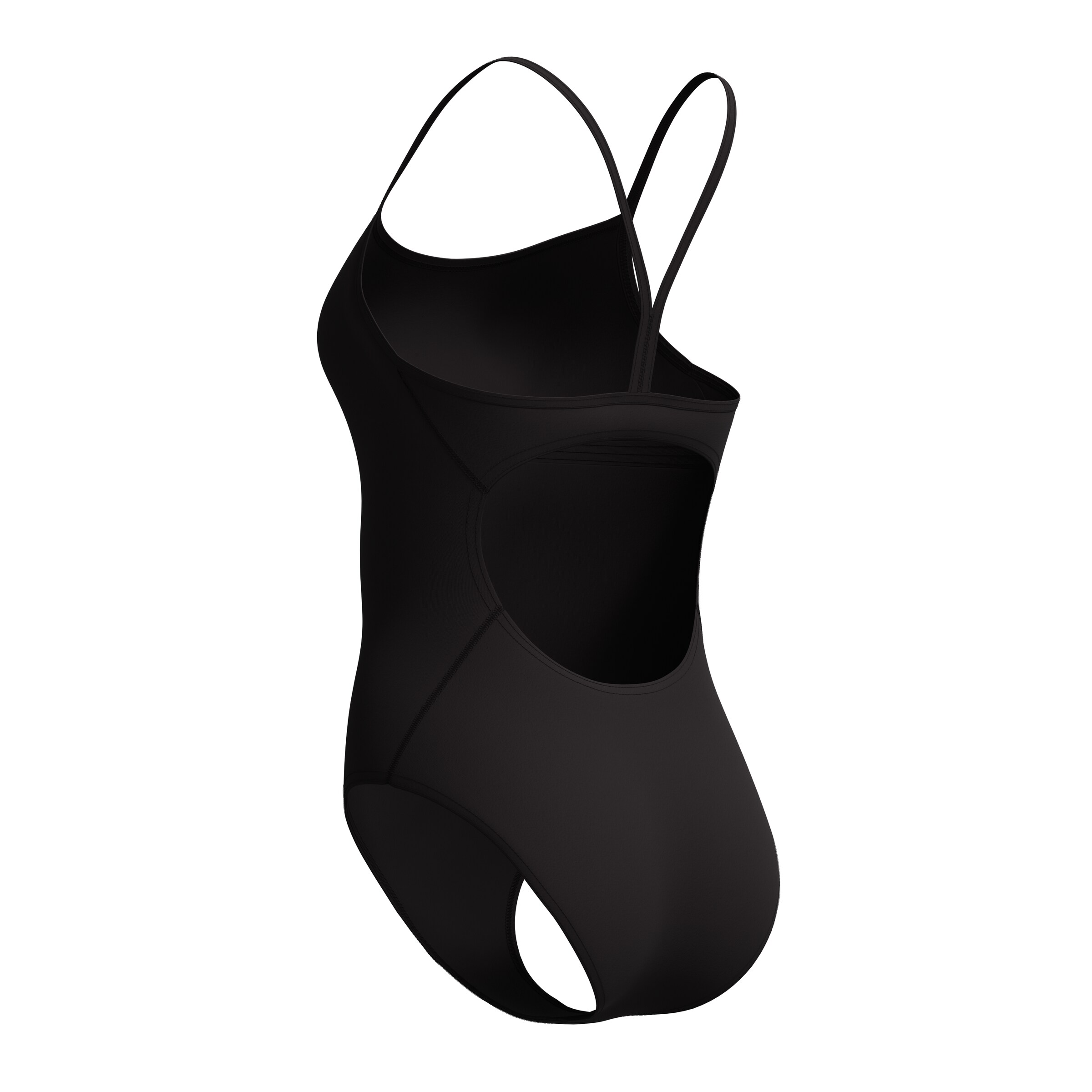 SPEEDO Sportbadeanzug in Schwarz