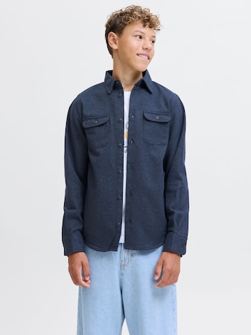 Regular fit Camicia di Jack & Jones Junior in blu: frontale