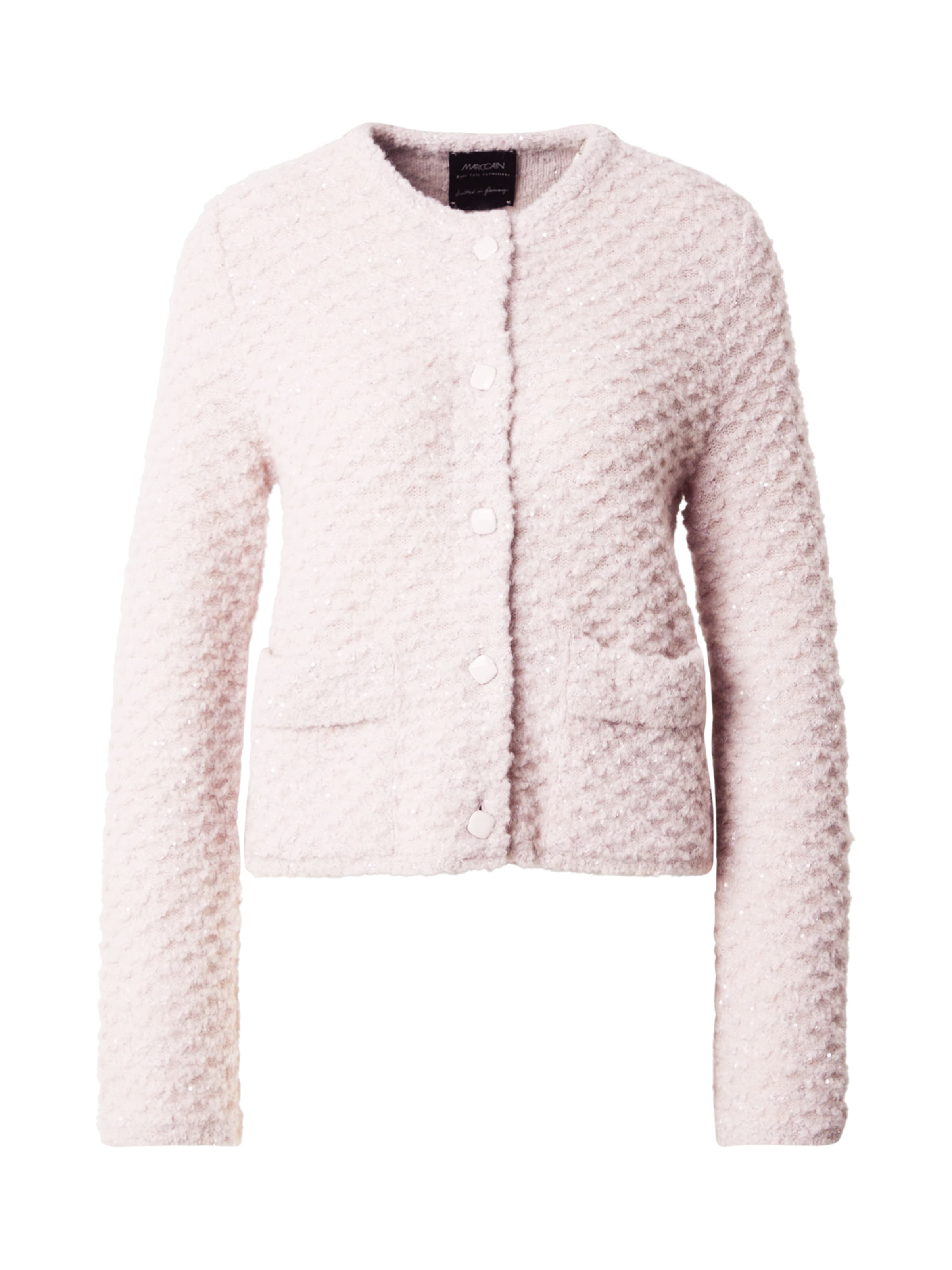 Marc Cain - Casaco de malha em rosa: frente