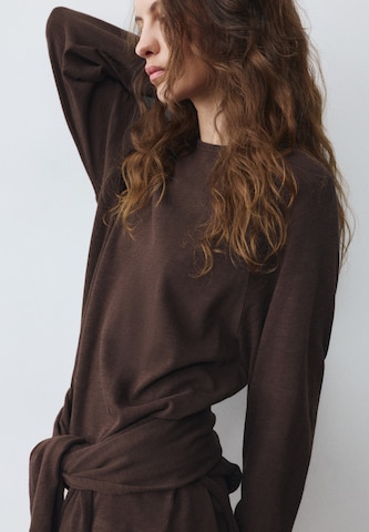 Pull&Bear Shirt in Bruin