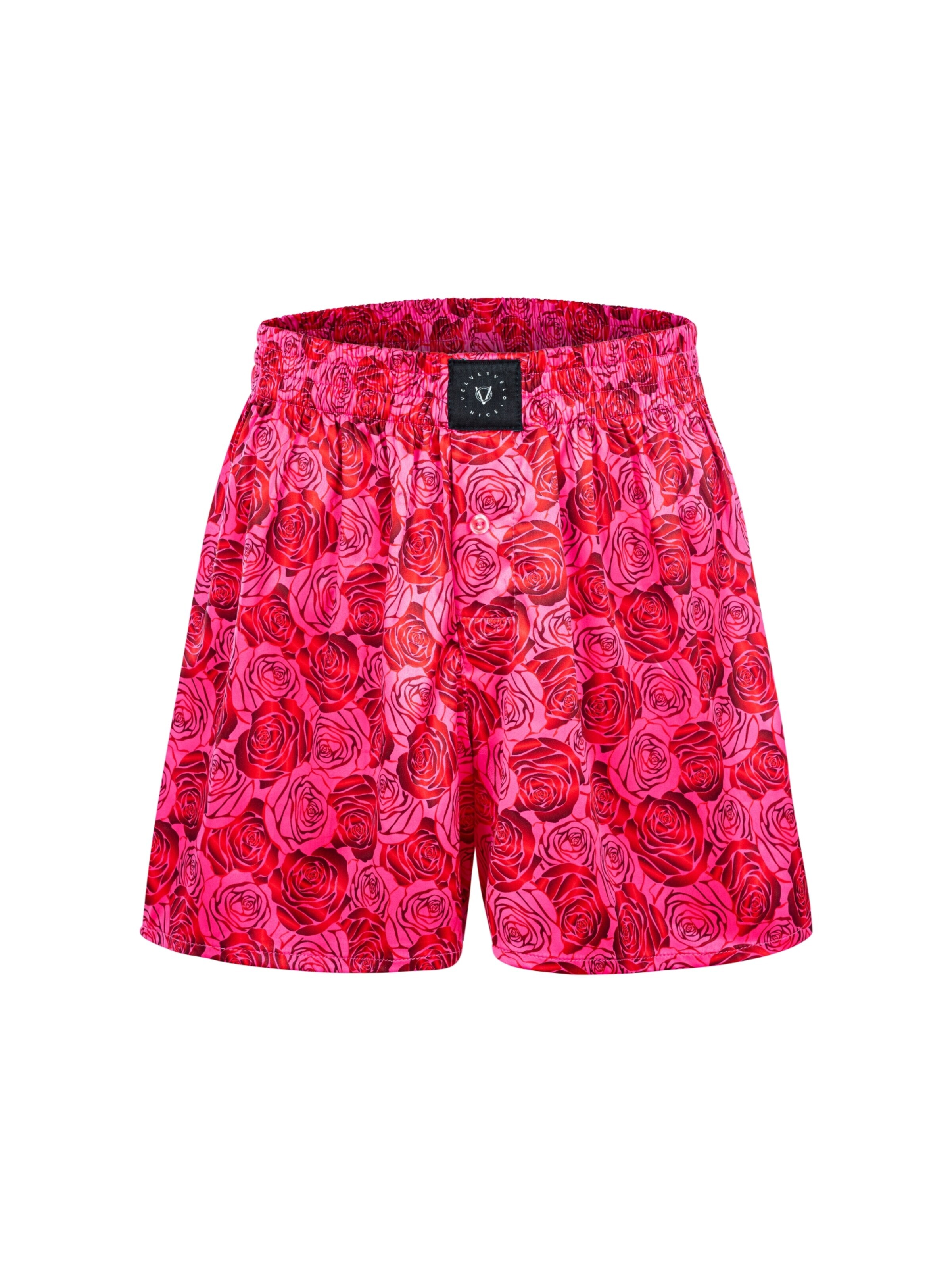 EKCENTRIK Loosefit Broek 'Archimedes In Love' in Roze: voorkant