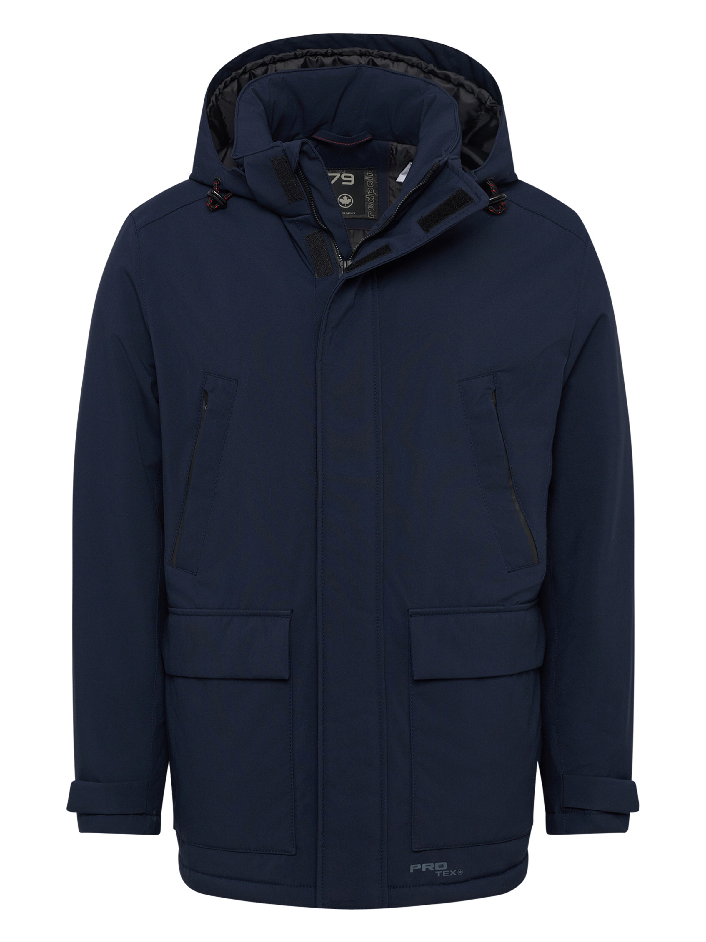 REDPOINT Winter Parka 'LEWIS' in Blue: front